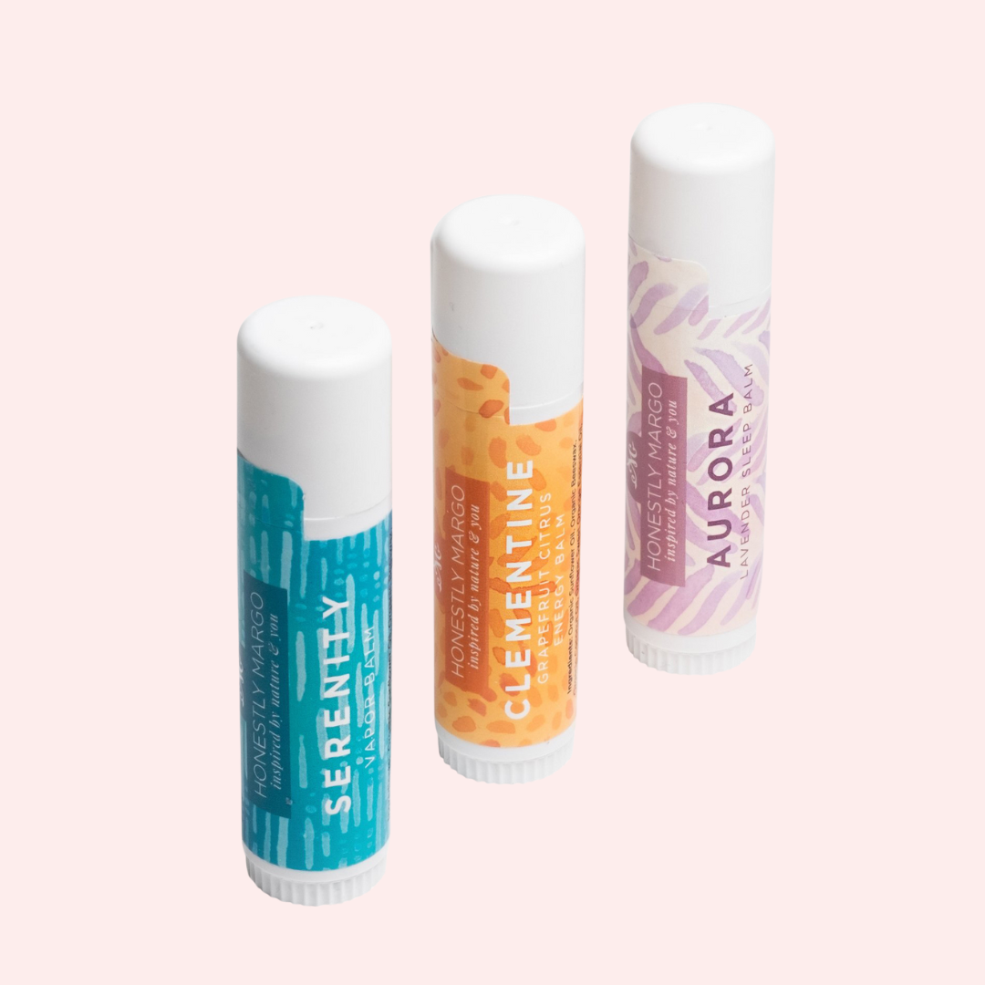 Aromatherapy Balm Trio | Honestly Margo