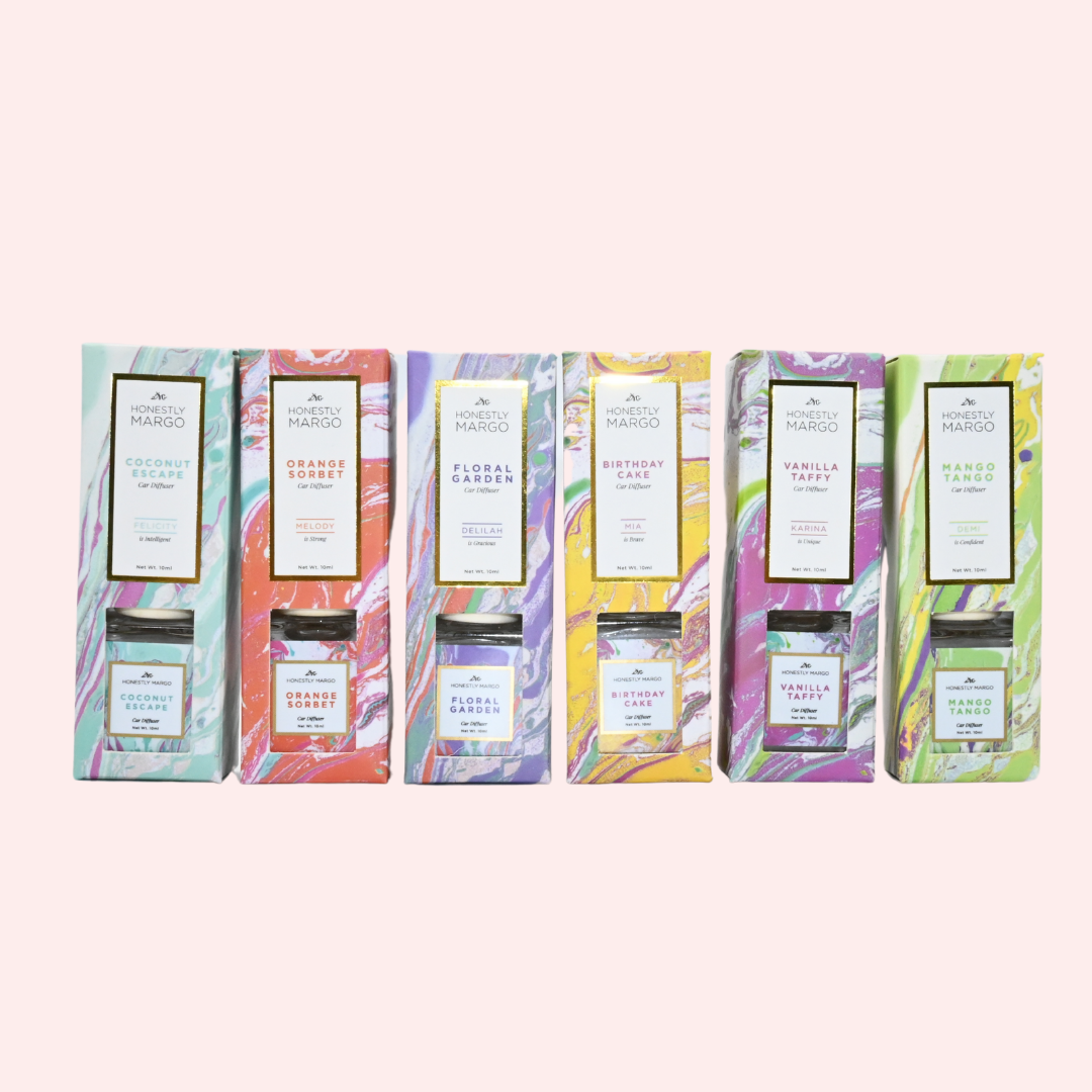 Car Diffuser Complete Collection – Honestly Margo Car Diffuser Complete Collection – Honestly Margo