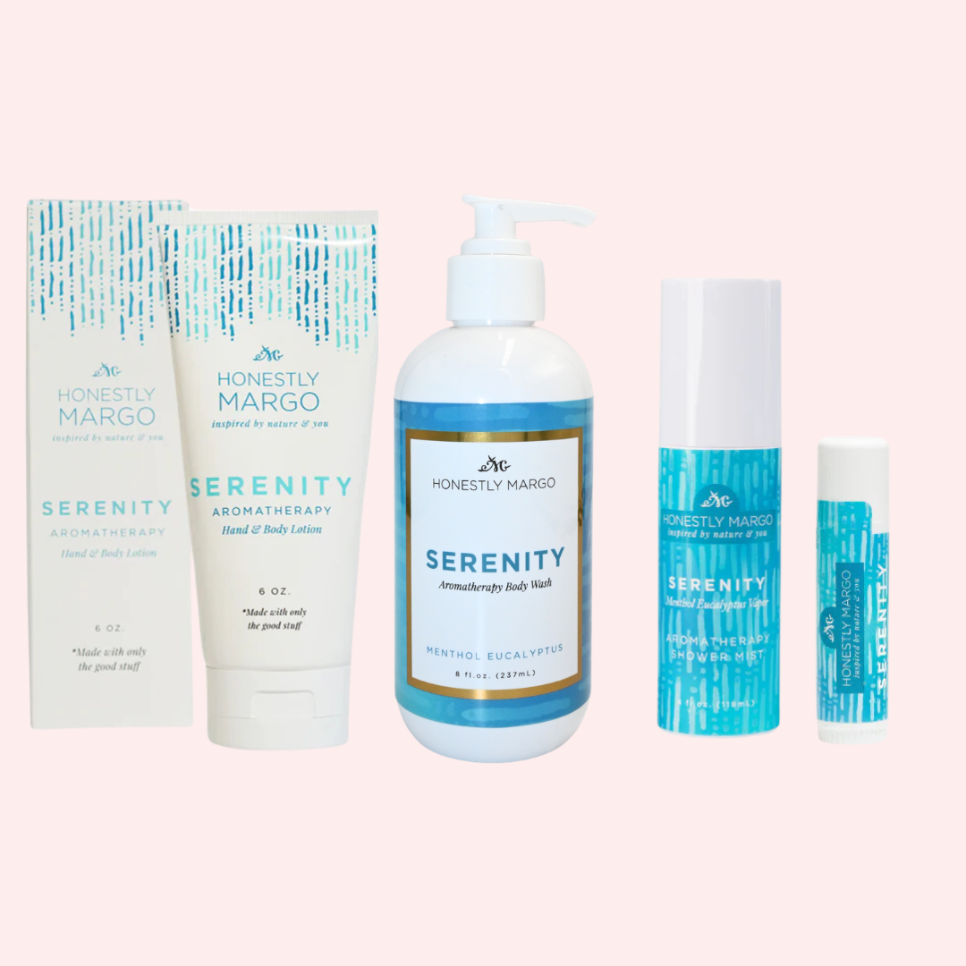 Menthol, Eucalyptus, Vapor Serenity Aromatherapy Complete Collection   Honestly Margo