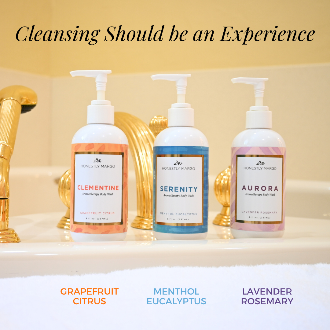 Aromatherapy Body Wash Trio - Honestly Margo