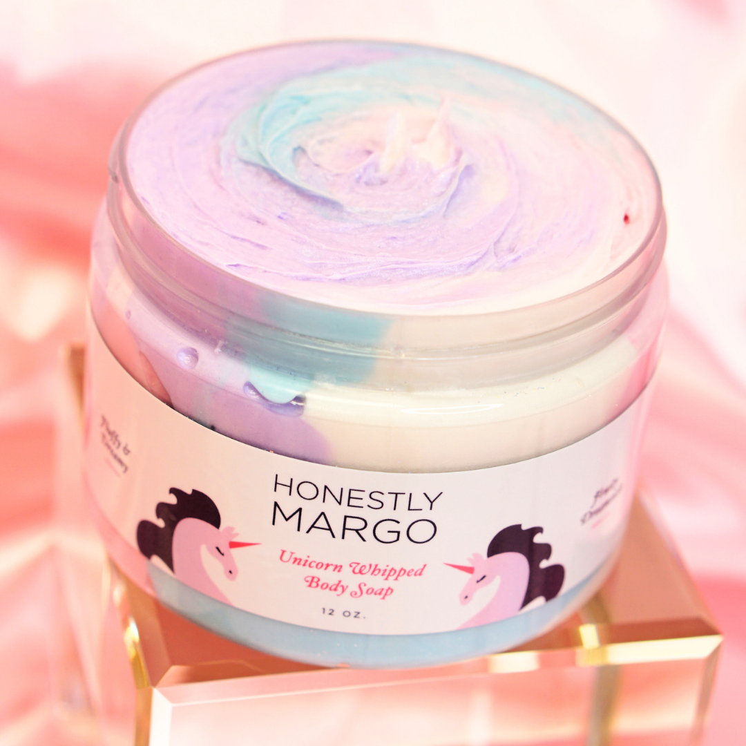 Unicorn Fruity Dreamsicle Whipped Body Soap - Honestly Margo