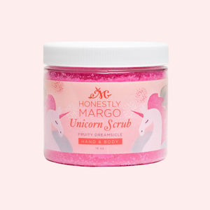 Unicorn Fruity Dreamsicle Hand & Body Scrub - Honestly Margo