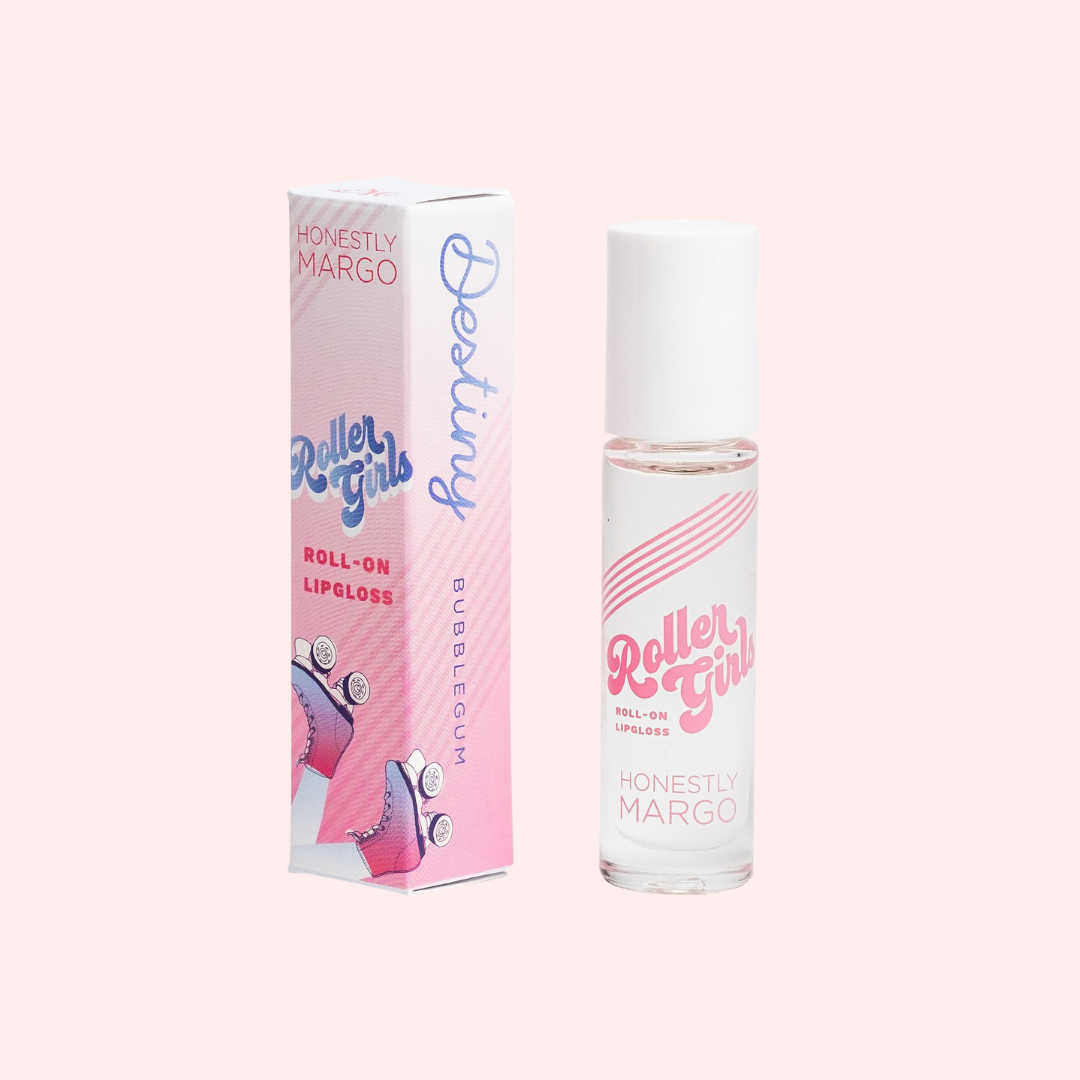 Roller Girl Roll-On Lip Gloss - Honestly Margo