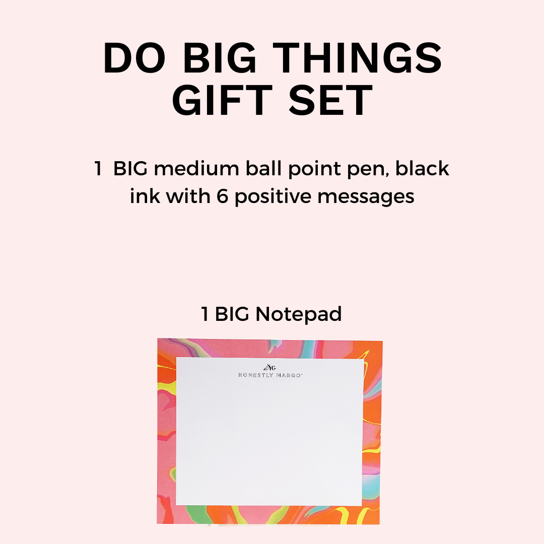 Do Big Things Gift Set - Honestly Margo