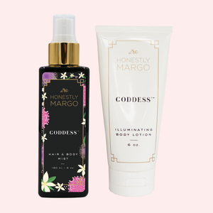 Goddess Layering Set | Hair & Body Mist + Illuminating Body Lotion
