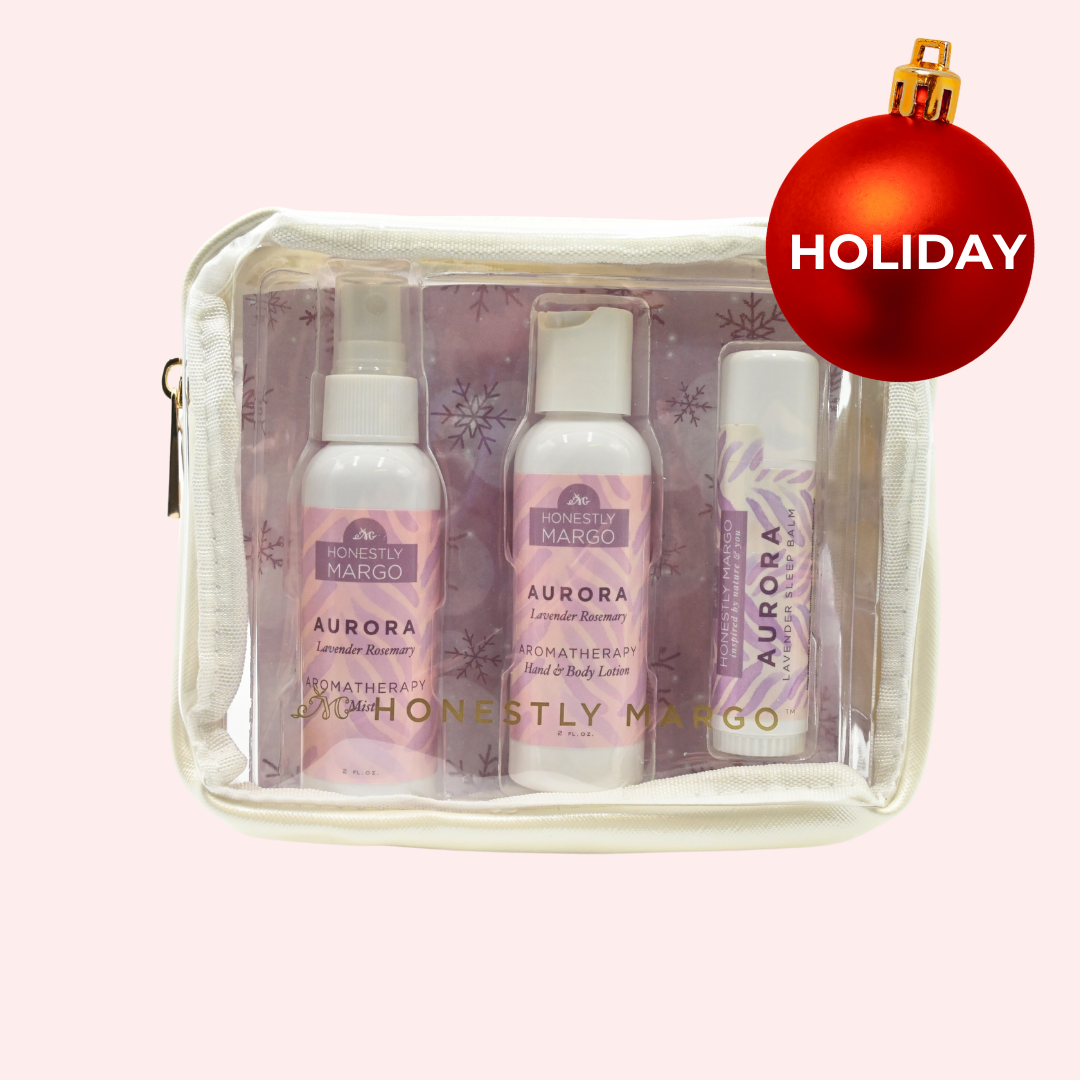 Holiday Aurora Lavender Rosemary Gift Set - Honestly Margo