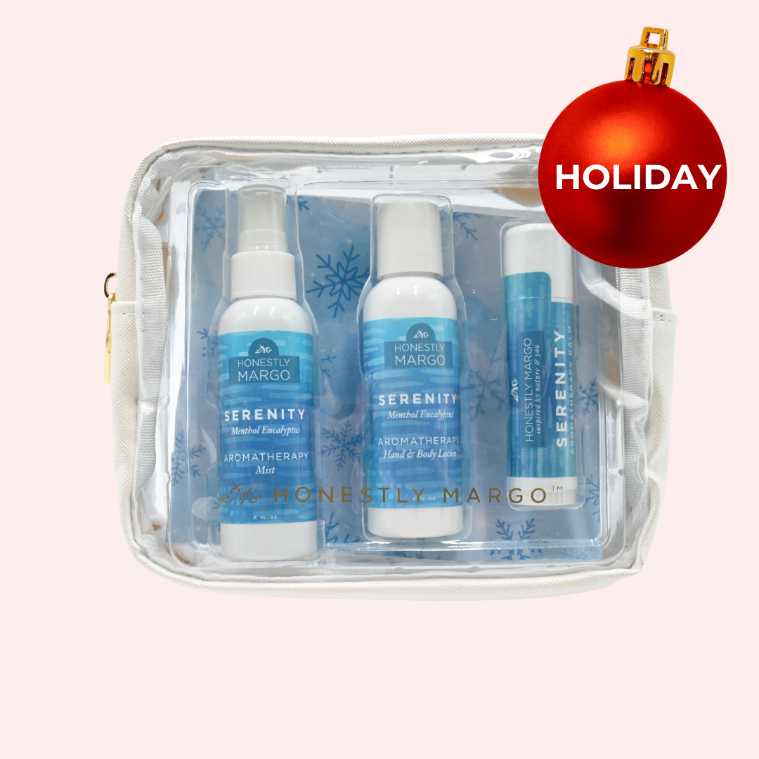 Holiday Serenity Menthol Eucalyptus Gift Set - Honestly Margo