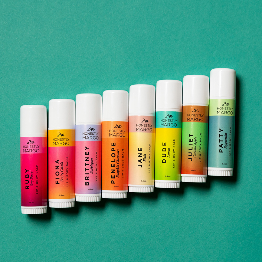 Lip & Body Balm Complete Set - Honestly Margo