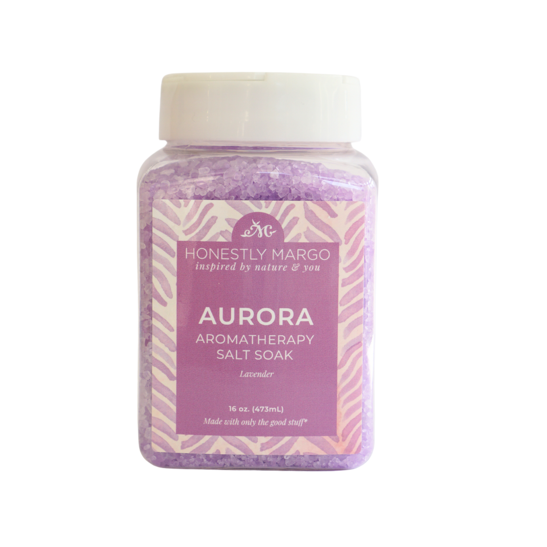 Aromatherapy Salt Soaks - Honestly Margo